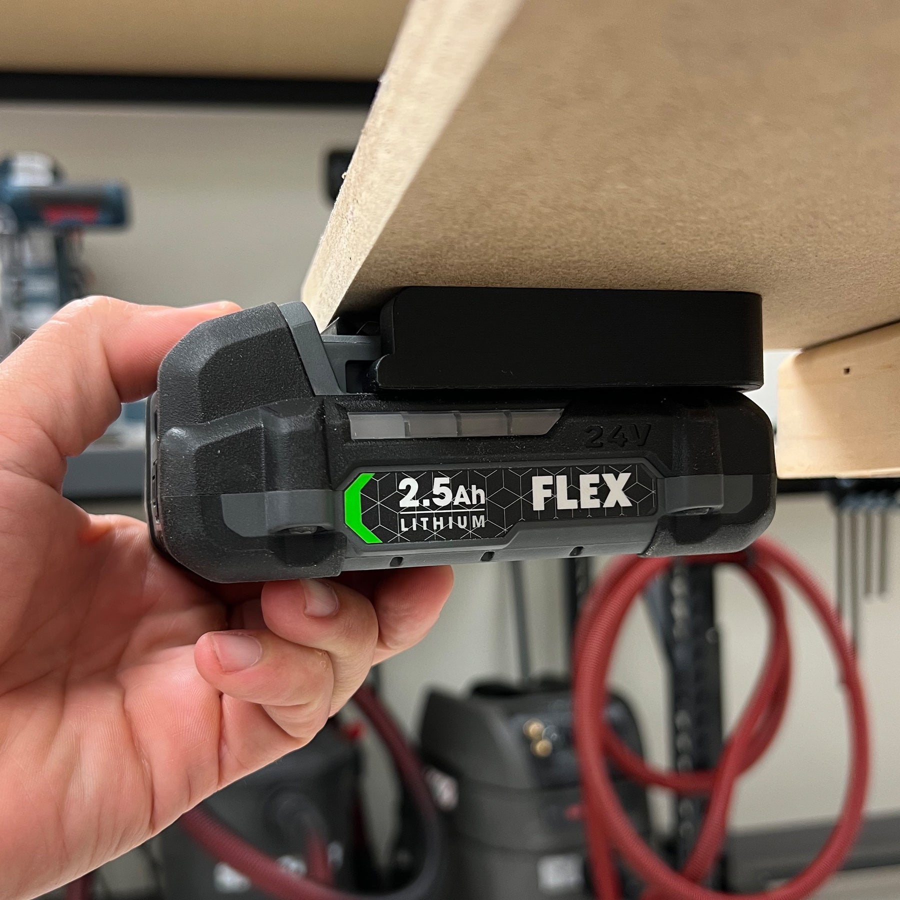 Flex 24V Battery Hangers