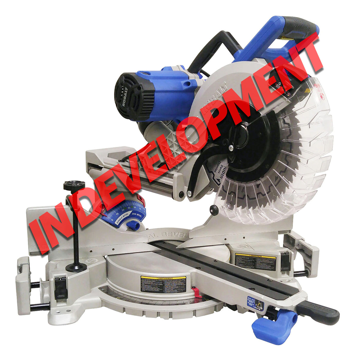 Kobalt Compact Sliding Miter Saw Dust Collection