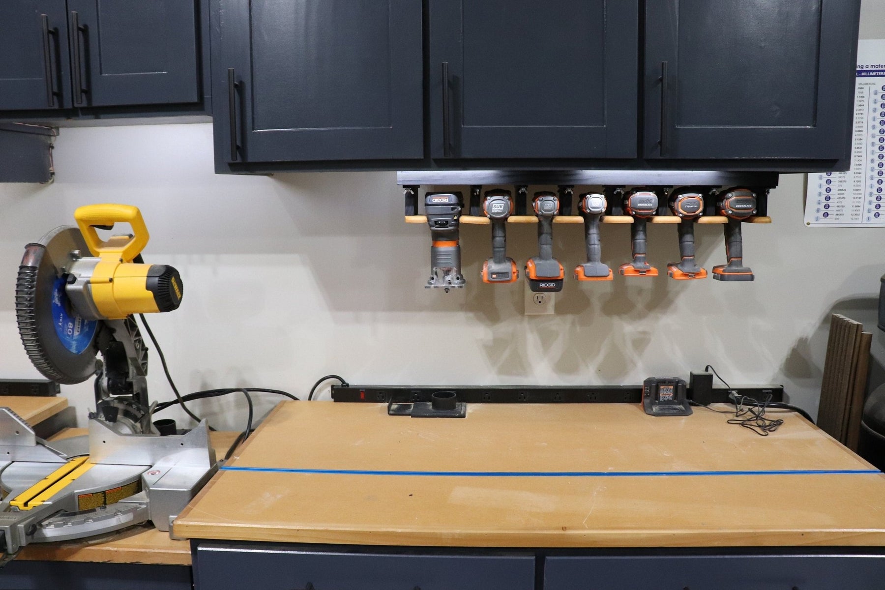 Adjustable Hanging Tool Storage Digital Build Plans - Shop Nation Store