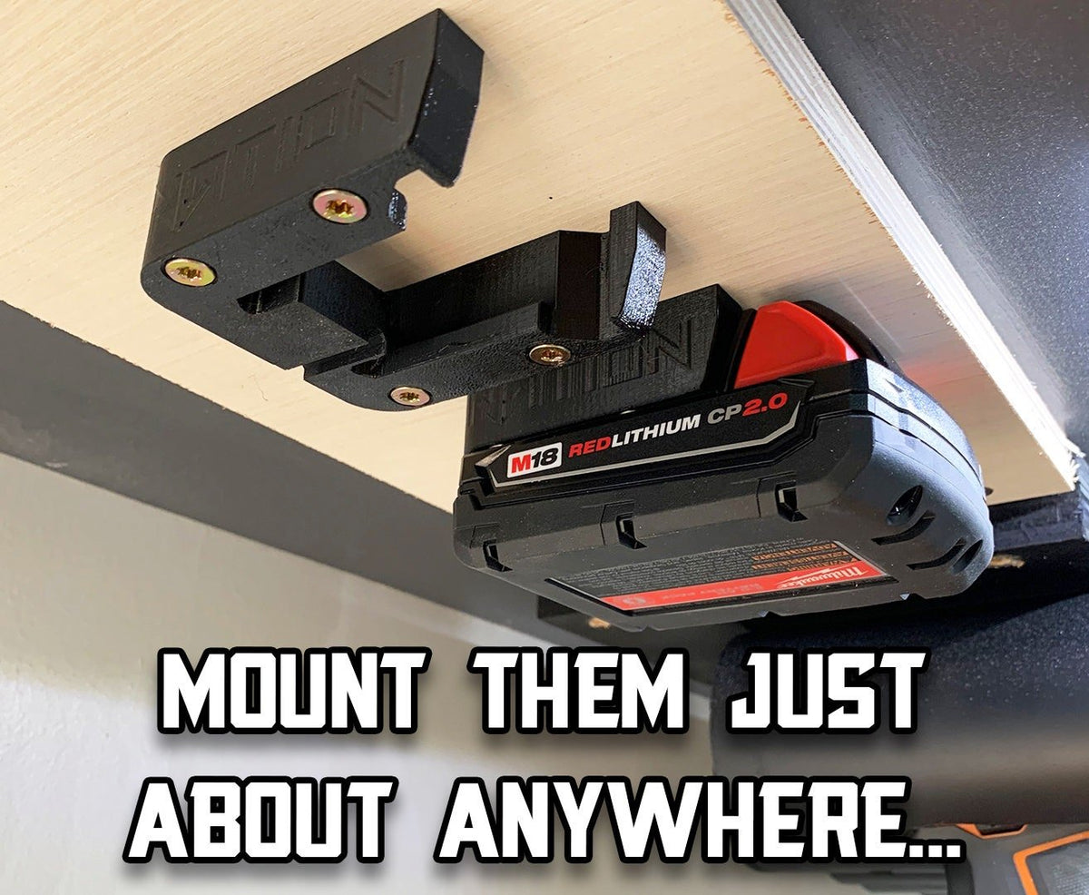 Milwaukee M18 Battery Hangers - Shop Nation Store