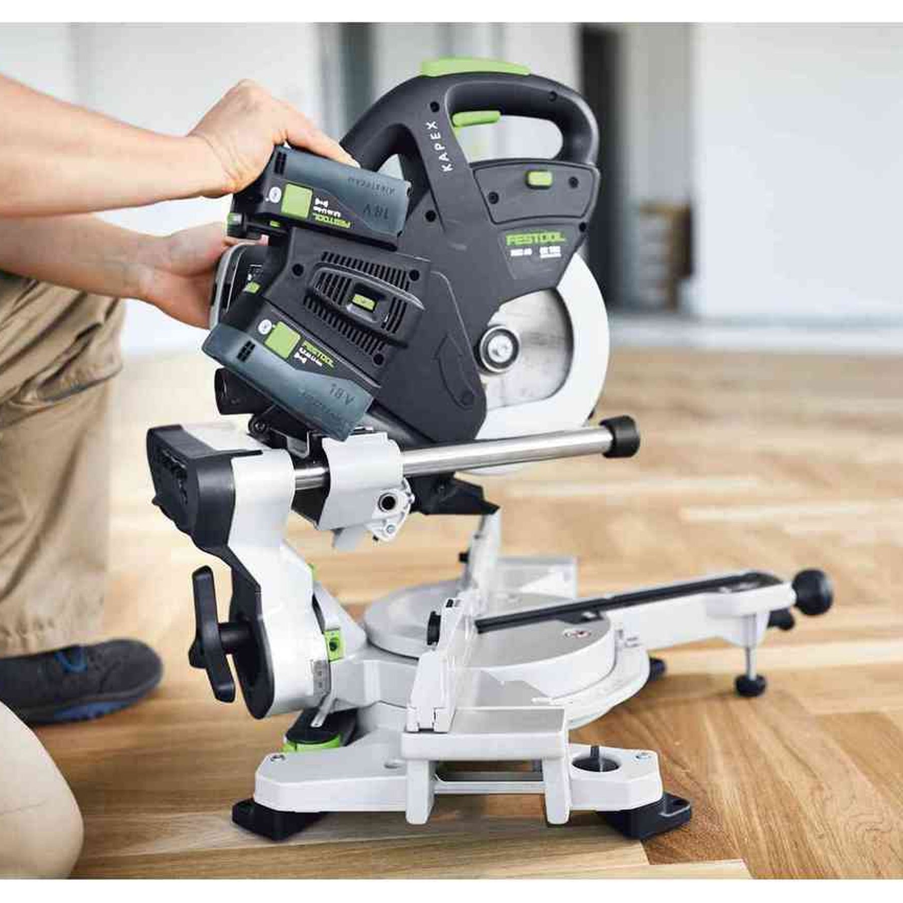 Festool Kapex Sliding Miter Saw Dust Collection