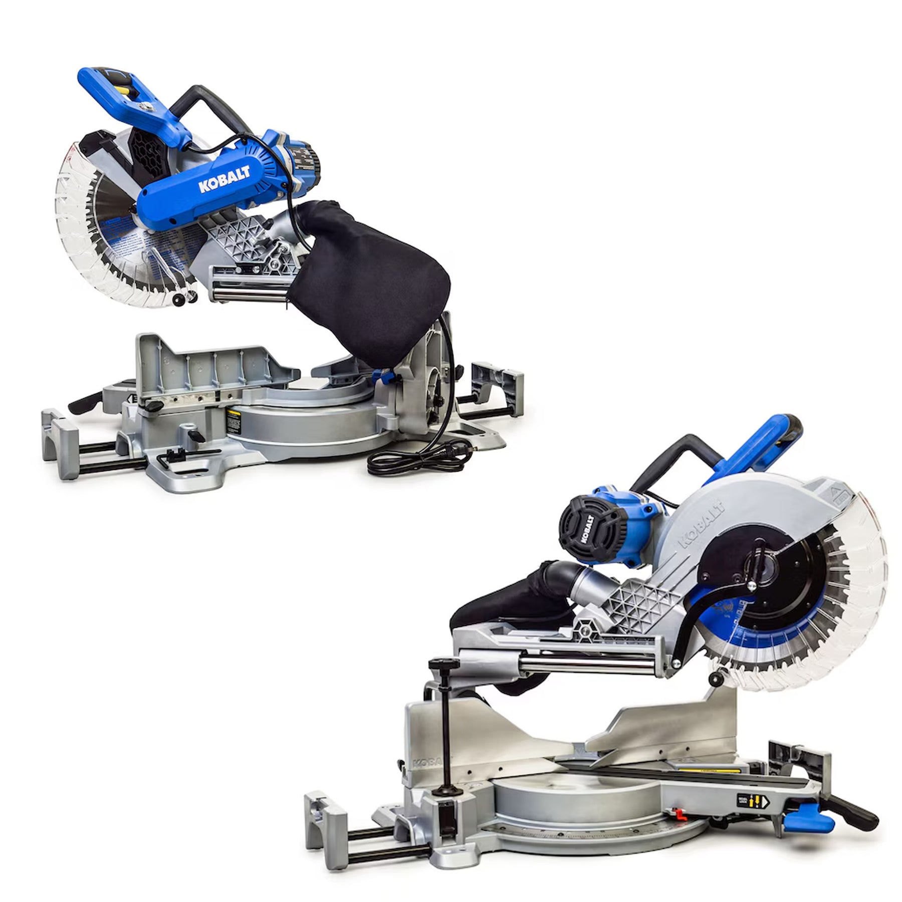Kobalt Compact Sliding Miter Saw Dust Collection
