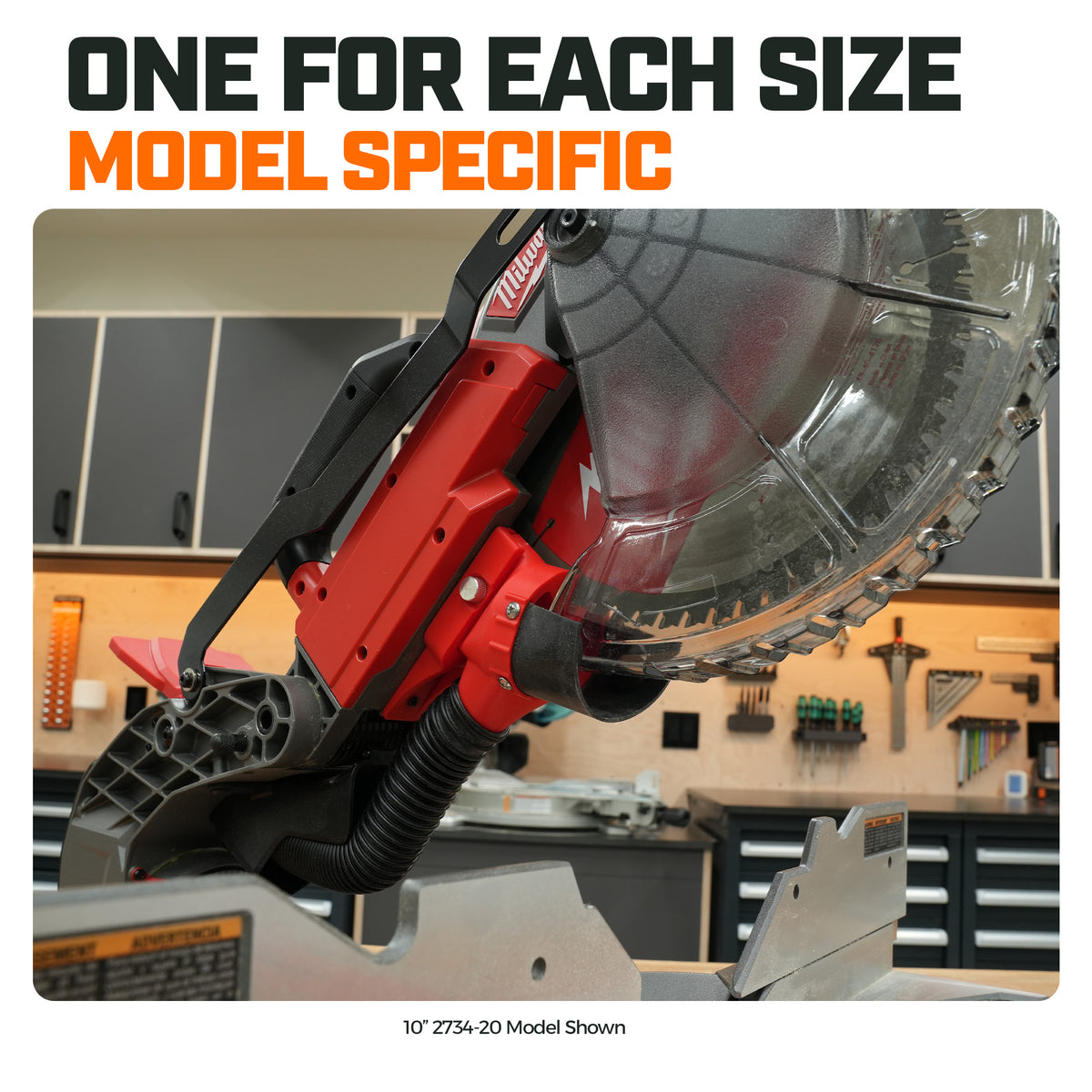 Dust Collection Chute & Plan Bundle for Milwaukee M18 Fuel Sliding Miter Saw