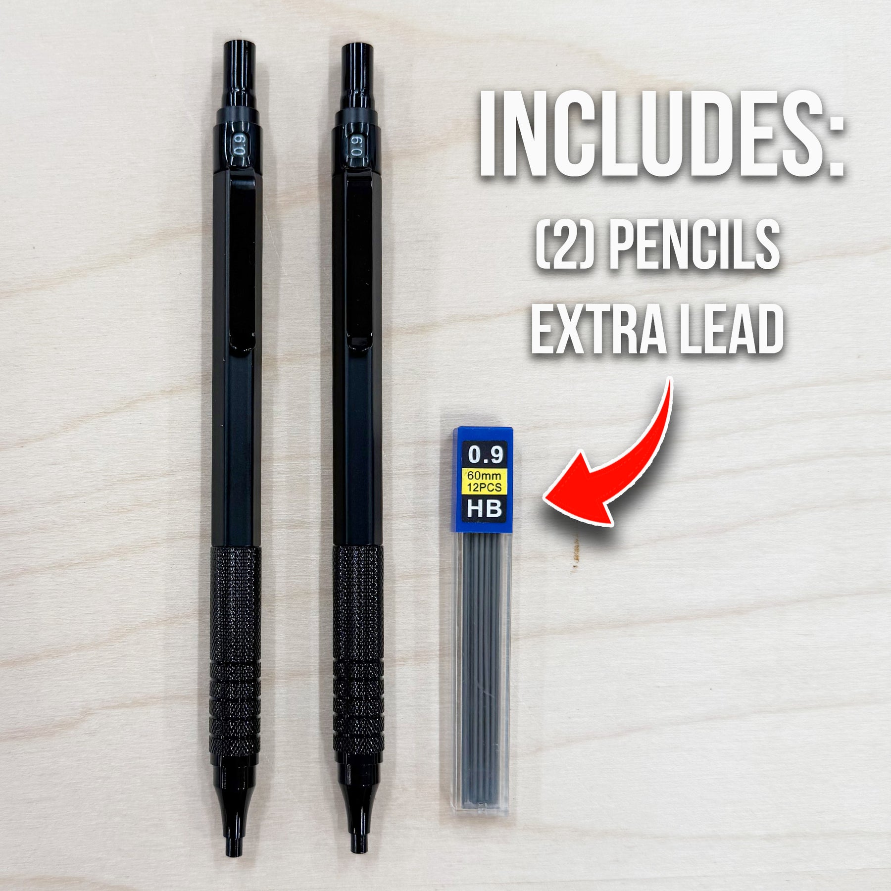 Mechanical Shop Pencils (2 Pack)