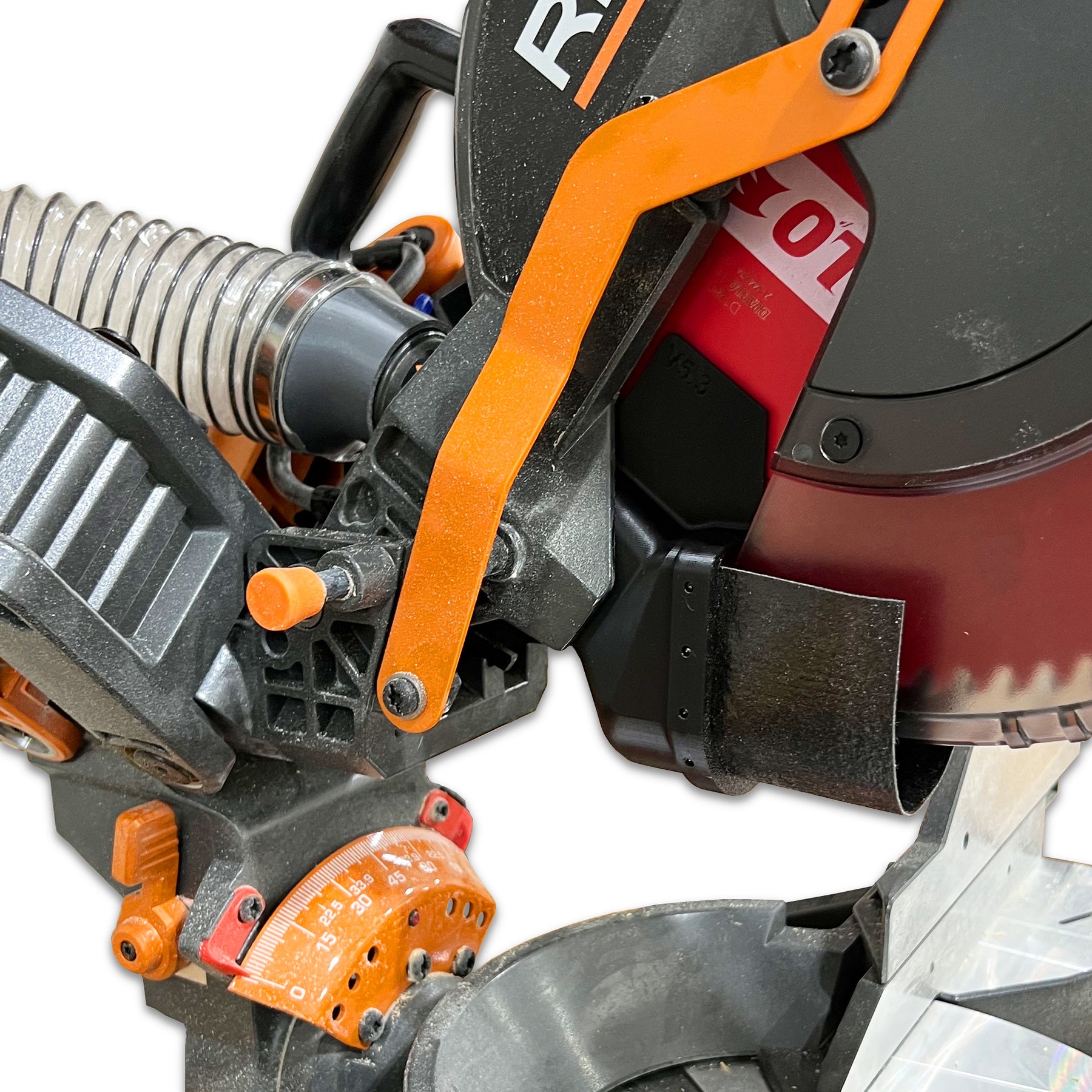 DIY Kit for Ridgid Dual Bevel Dust Collection Chute (3D Print Your Own!)