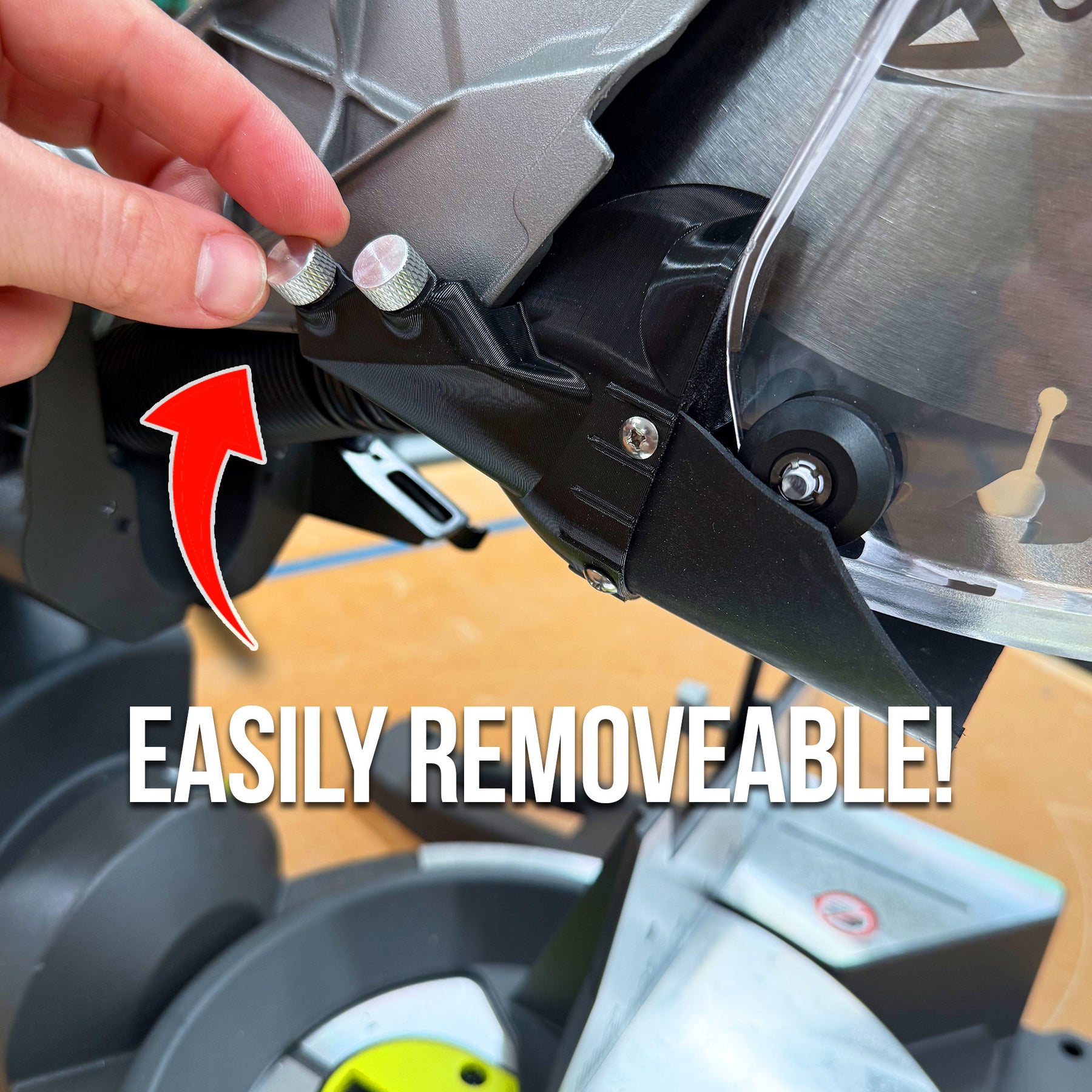 Dust Collection Chute for Ryobi Sliding Miter Saw