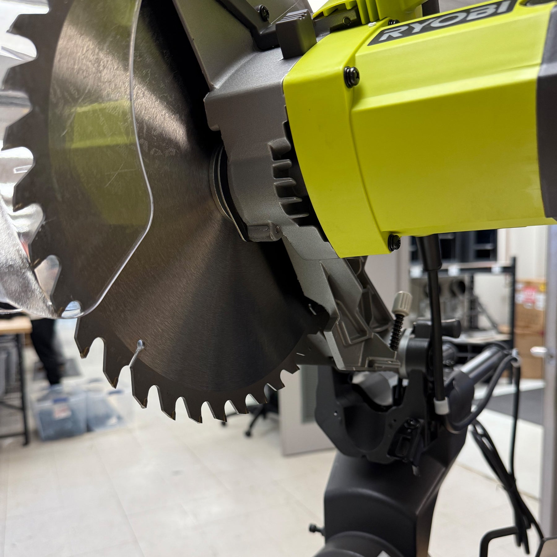 Ryobi Sliding Miter Saw Dust Collection