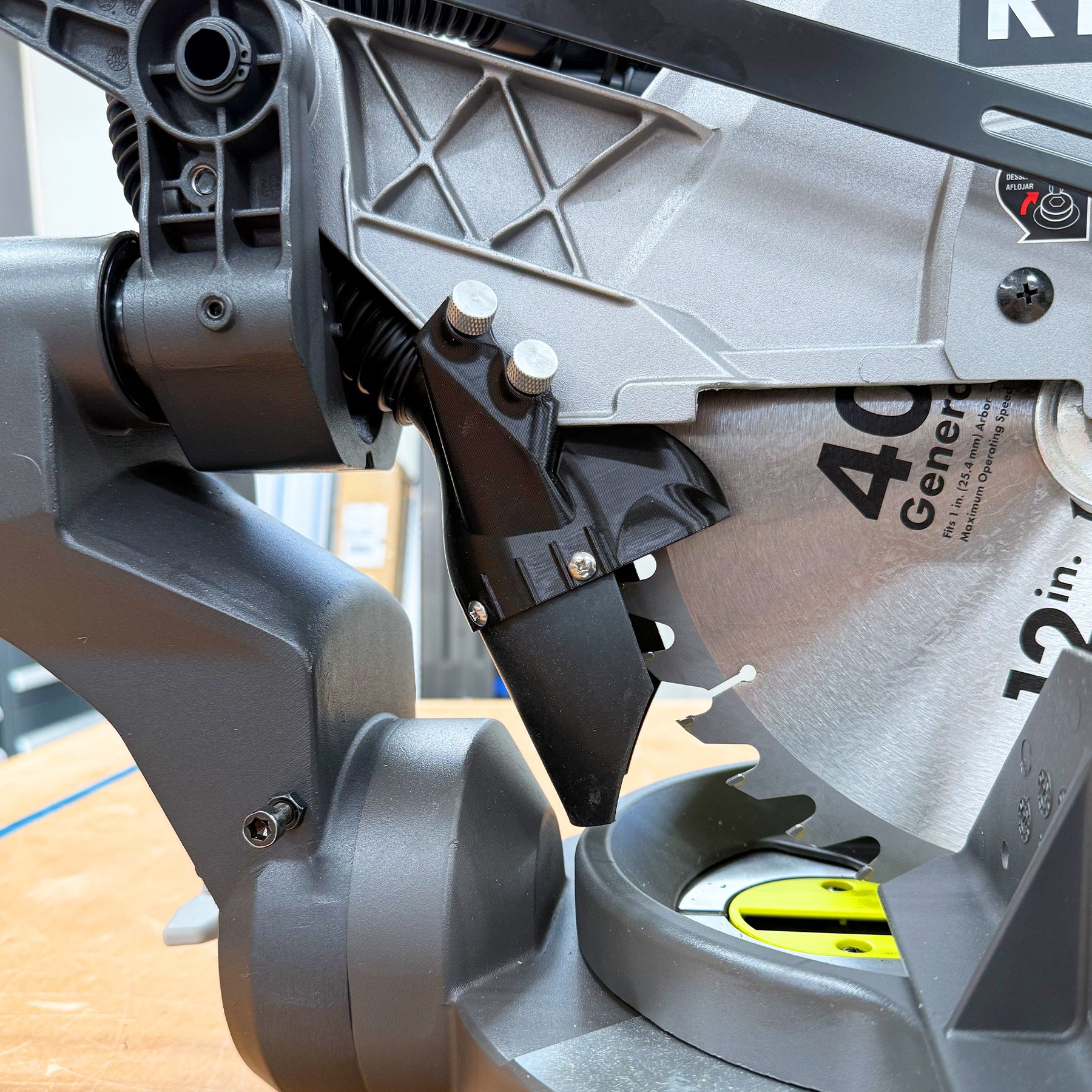 Dust Collection Chute for Ryobi Sliding Miter Saw