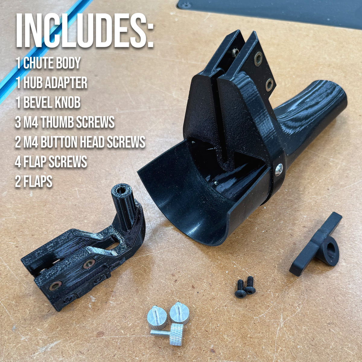 Dust Collection Chute for Skil Sliding Miter Saw Model MS6305-00