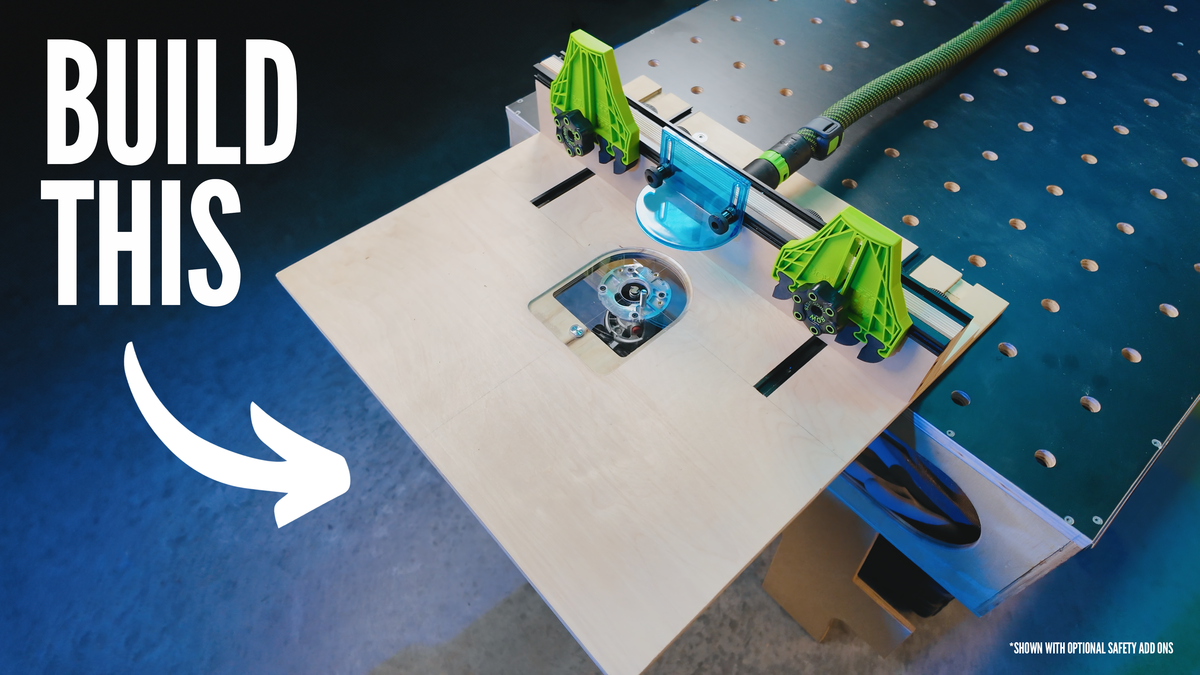 wittPlate Trim Router Base