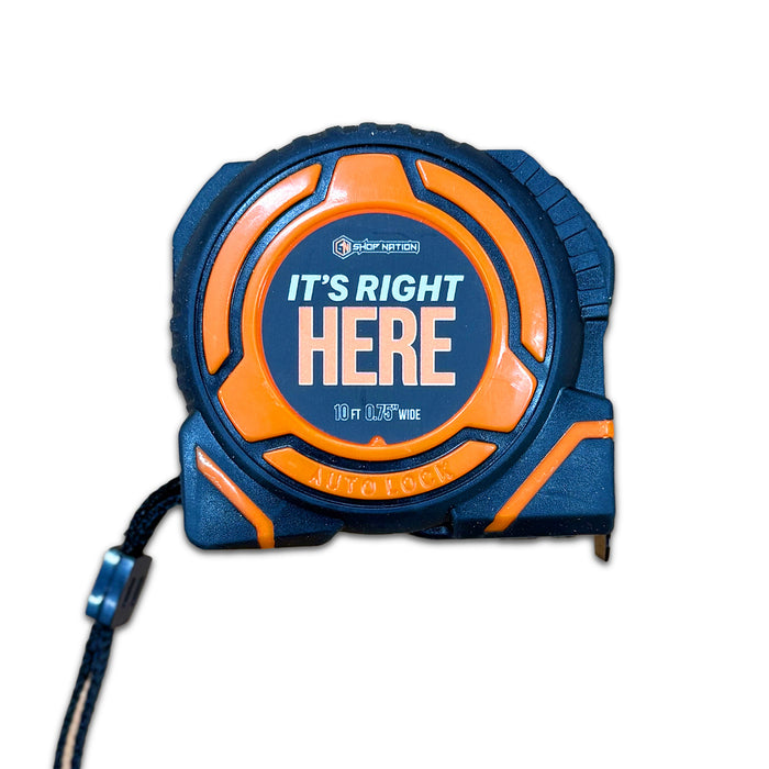 The Perfect Shop Tape Measure (Dual Unit)