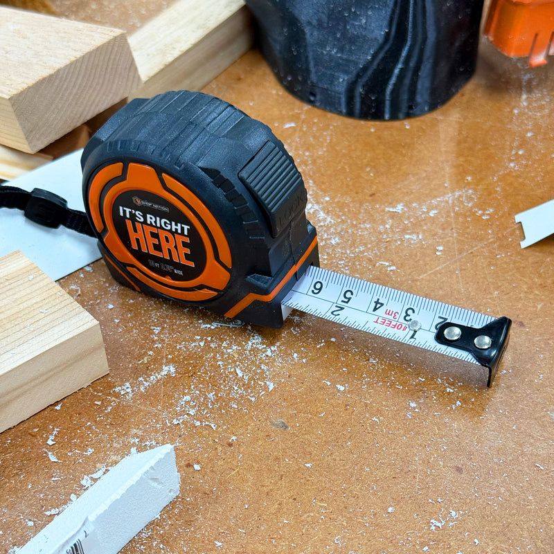 The Perfect Shop Tape Measure (Dual Unit)