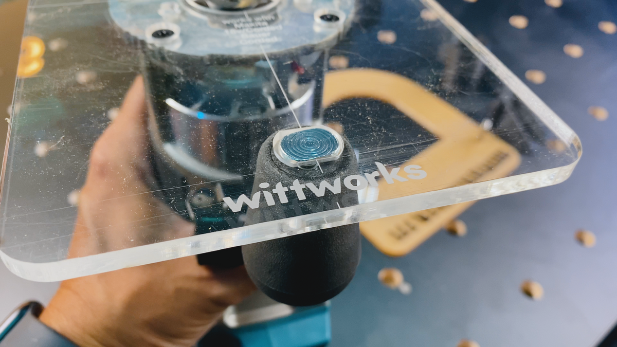 wittPlate Trim Router Base