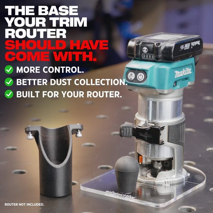 wittPlate Trim Router Base for Makita