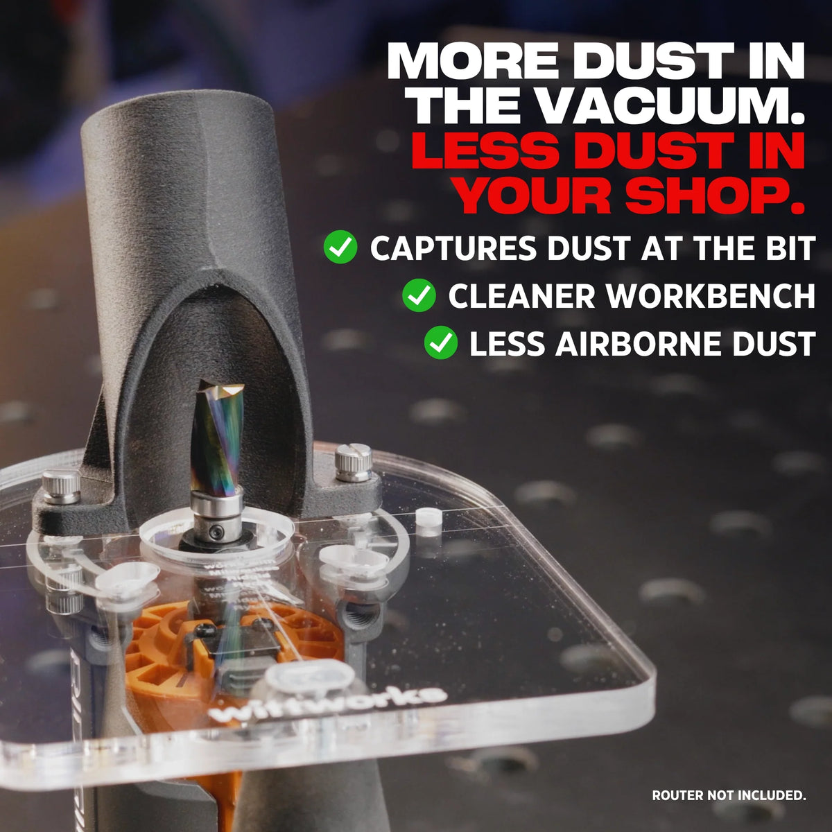 wittPlate Trim Router Base for Ridgid