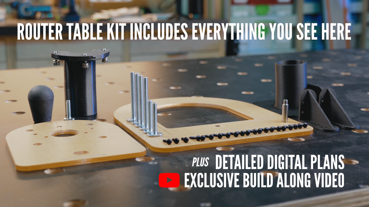 wittPlate Trim Router Base