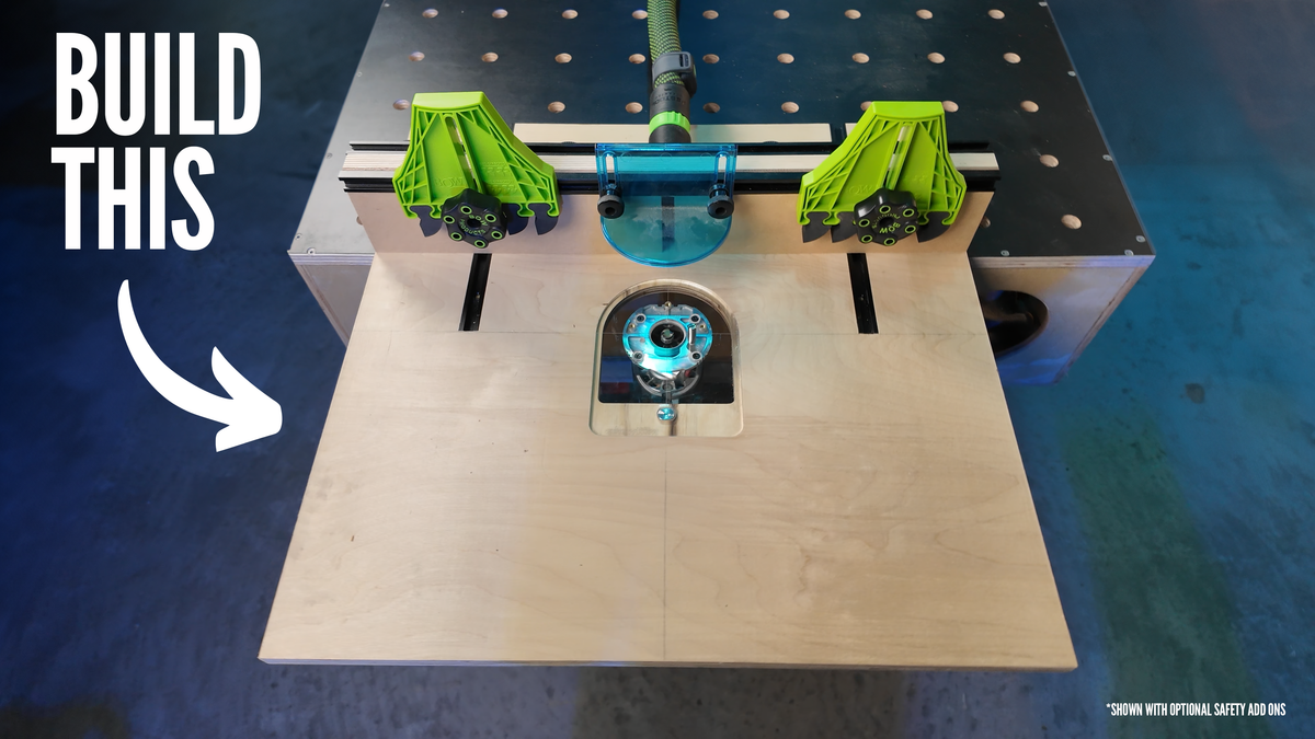 wittPlate Trim Router Base