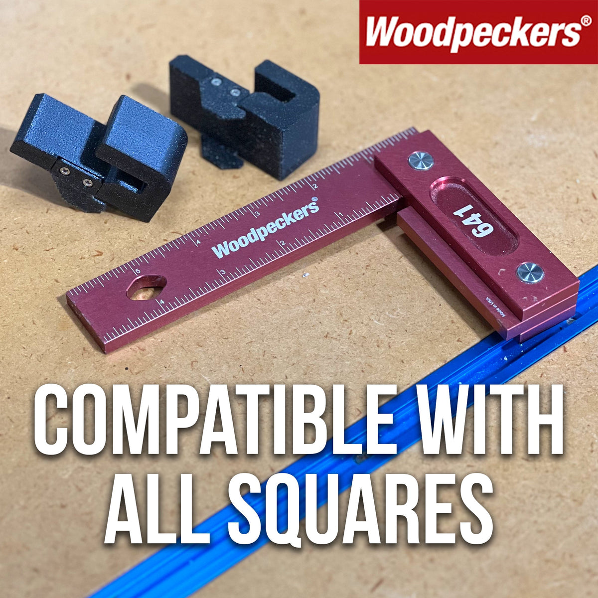 Woodpeckers Square Hangers for Wall Control - Shop Nation Store