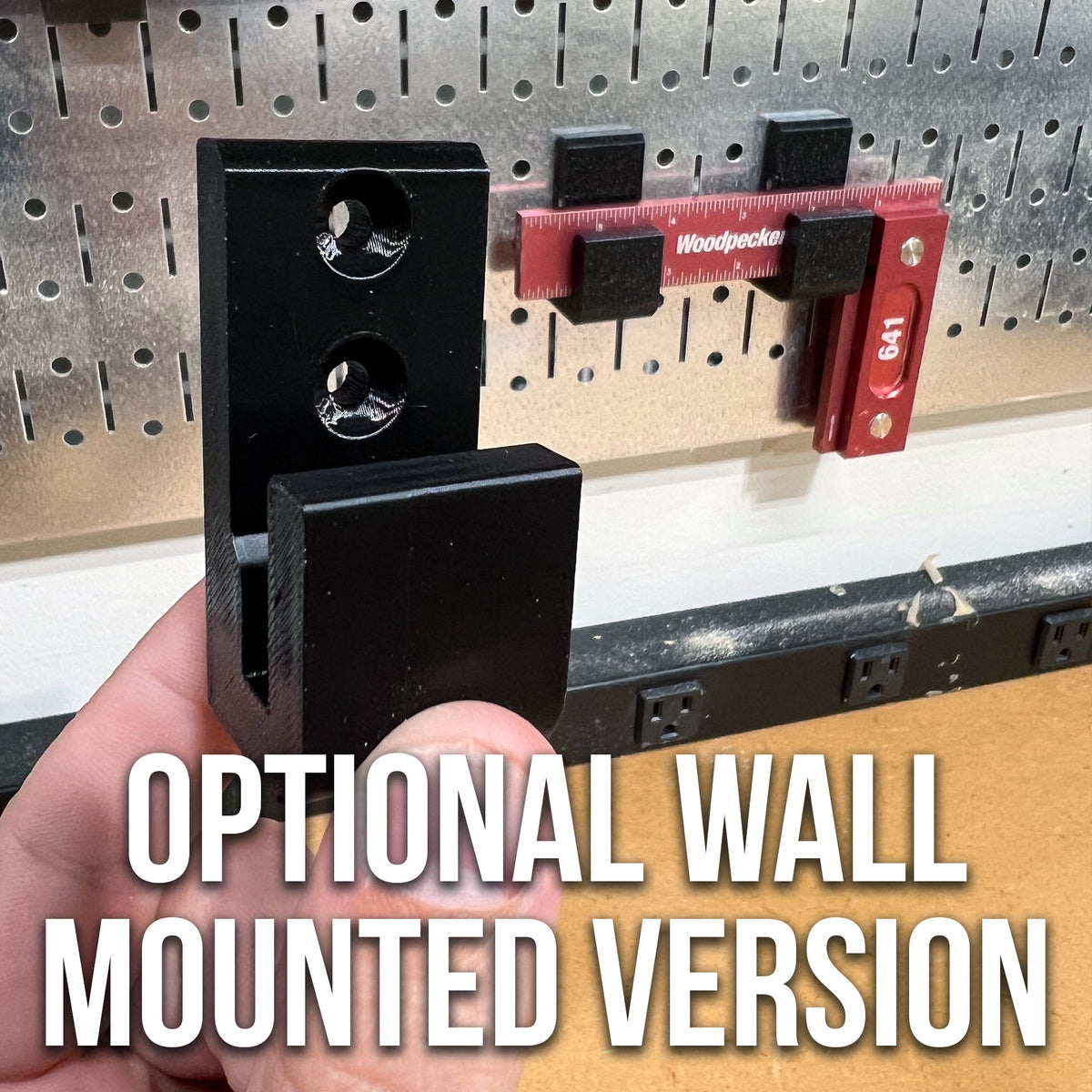 Woodpeckers Square Hangers for Wall Control - Shop Nation Store