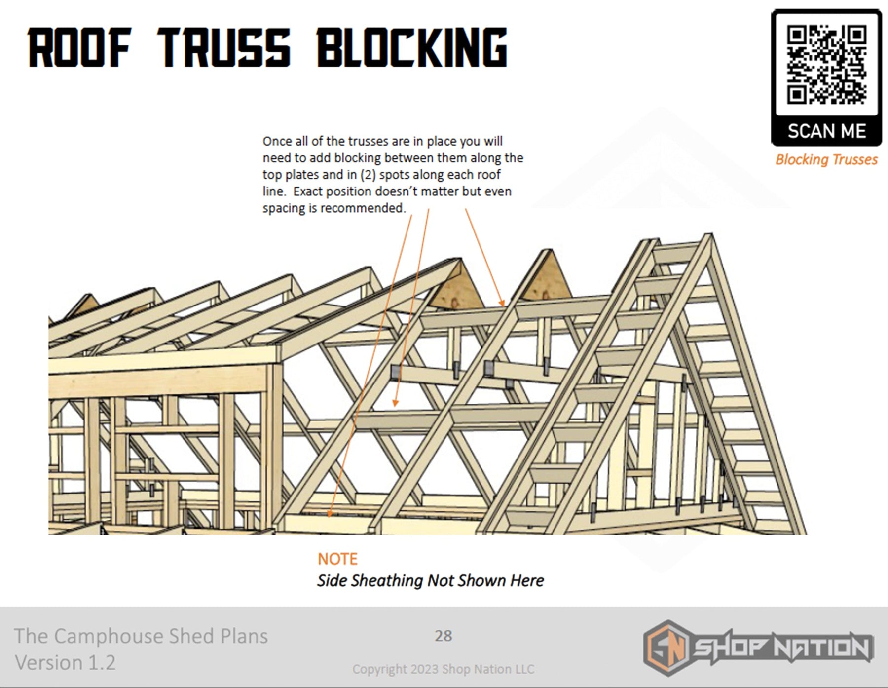 Camphouse Shed Digital Build Plans - Shop Nation Store