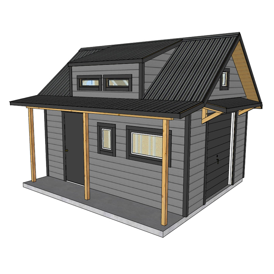 Camphouse Shed Digital Build Plans