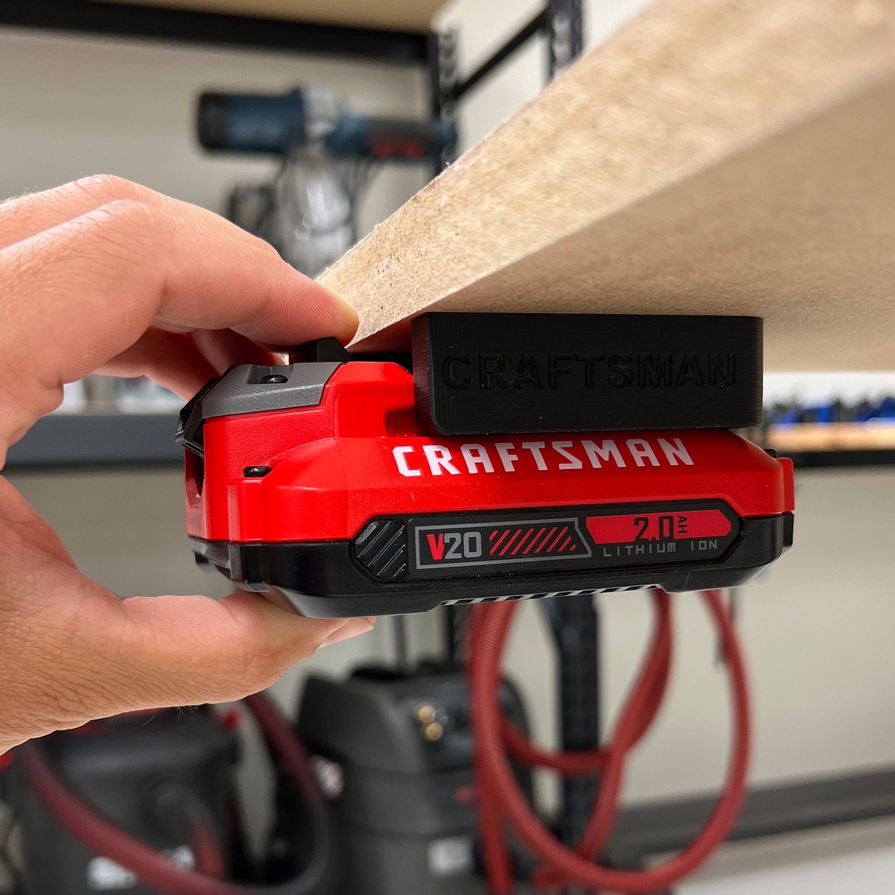 Craftsman 20V Battery Hangers - Shop Nation Store