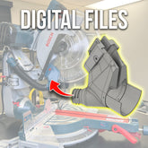DIGITAL FILES - Bosch Axial Glide Miter Saw Dust Collection Chute - Shop Nation Store