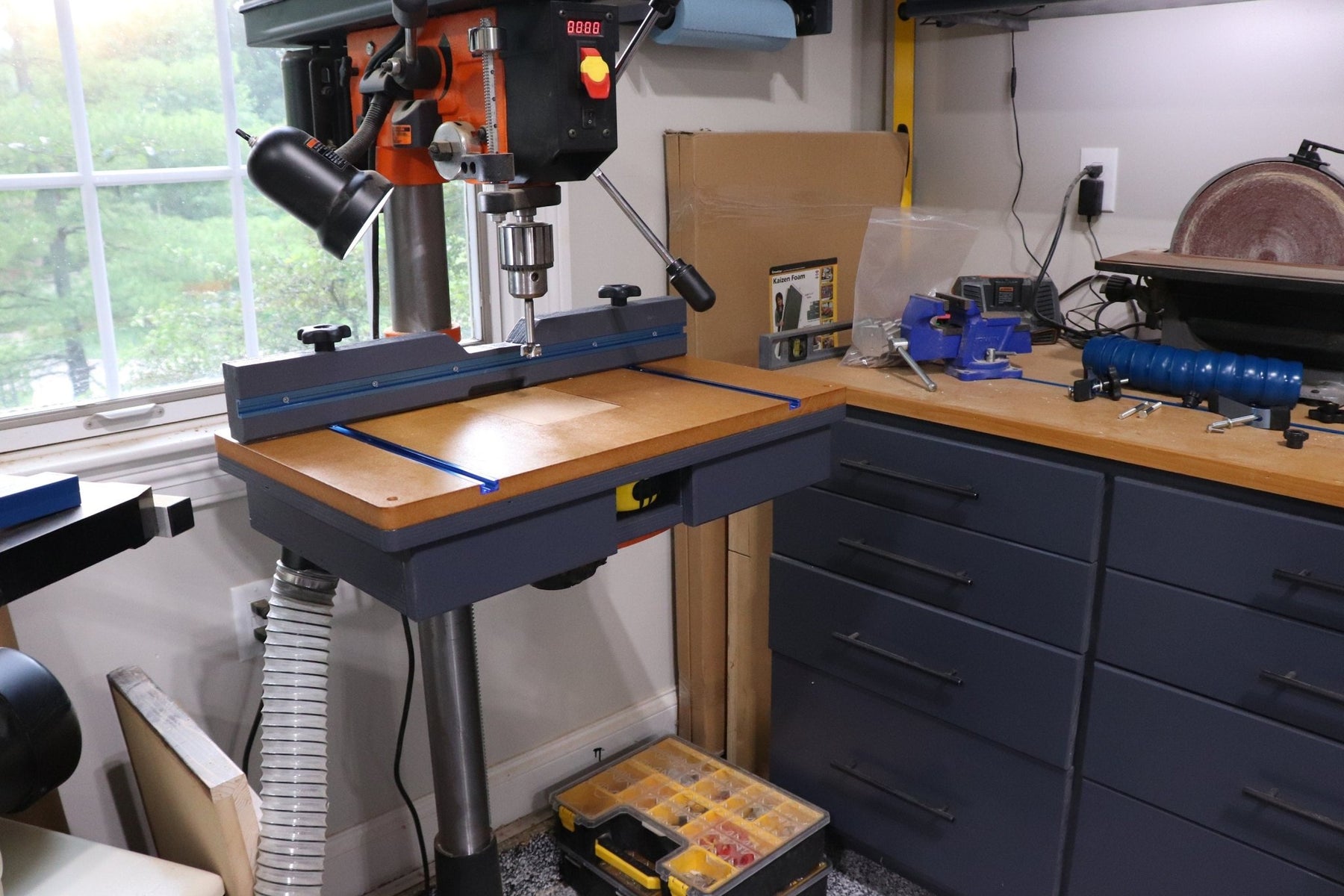 Drill Press Table Woodworking Plans - Digital Download - Shop Nation Store