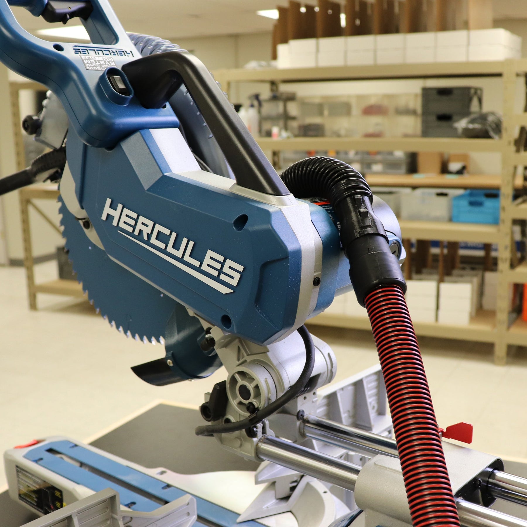 Hercules HE74 Sliding Compound Miter Saw Dust Collection - Shop Nation Store