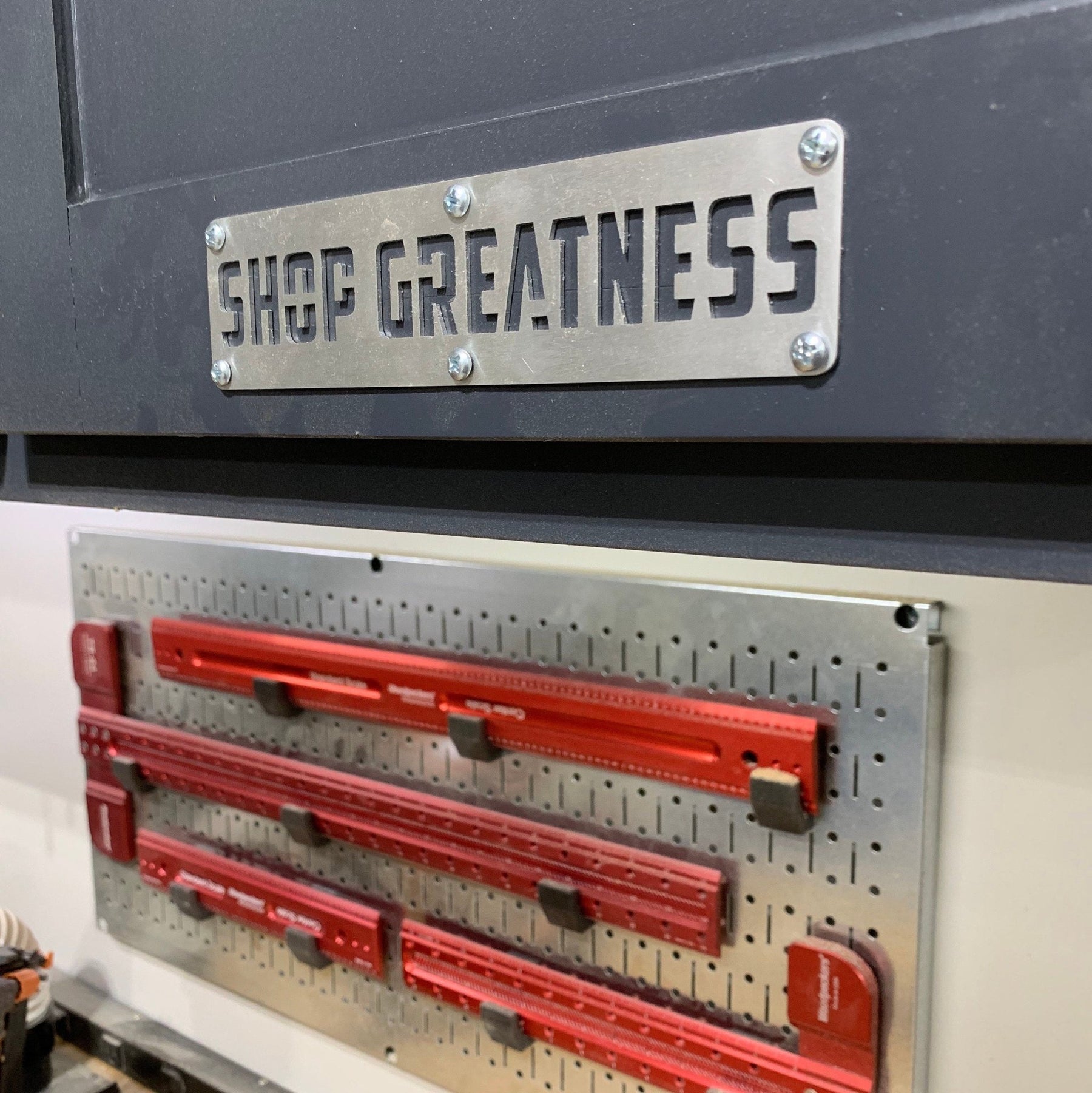 Official “Shop Greatness” Metal Plate - Shop Nation Store