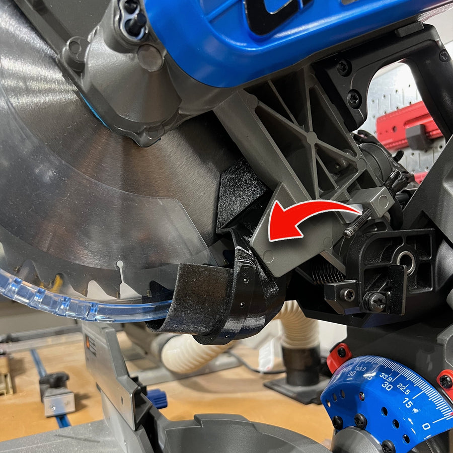 Ridgid & Delta Cruzer 10” Miter Saw Dust Collection