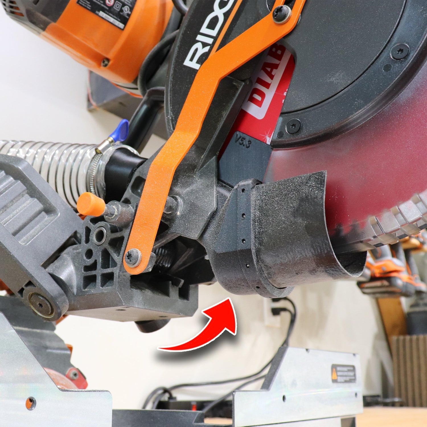 Ridgid & Delta Cruzer 12” Miter Saw Dust Collection