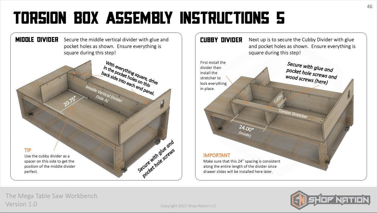 The Mega Table Saw Workbench - Digital Download - Shop Nation Store