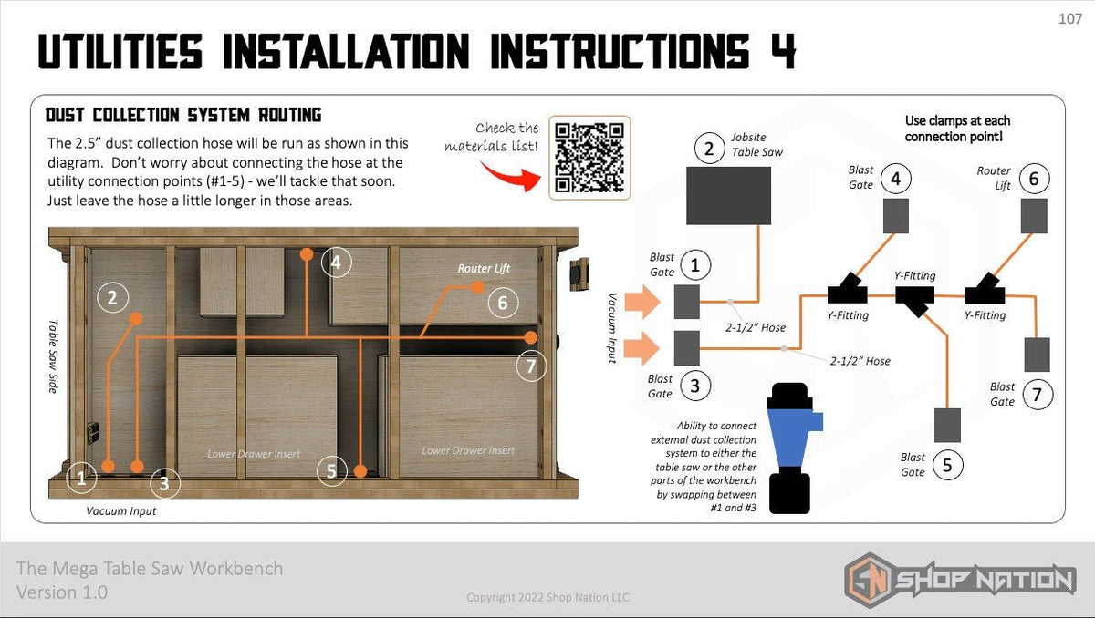 The Mega Table Saw Workbench - Digital Download - Shop Nation Store