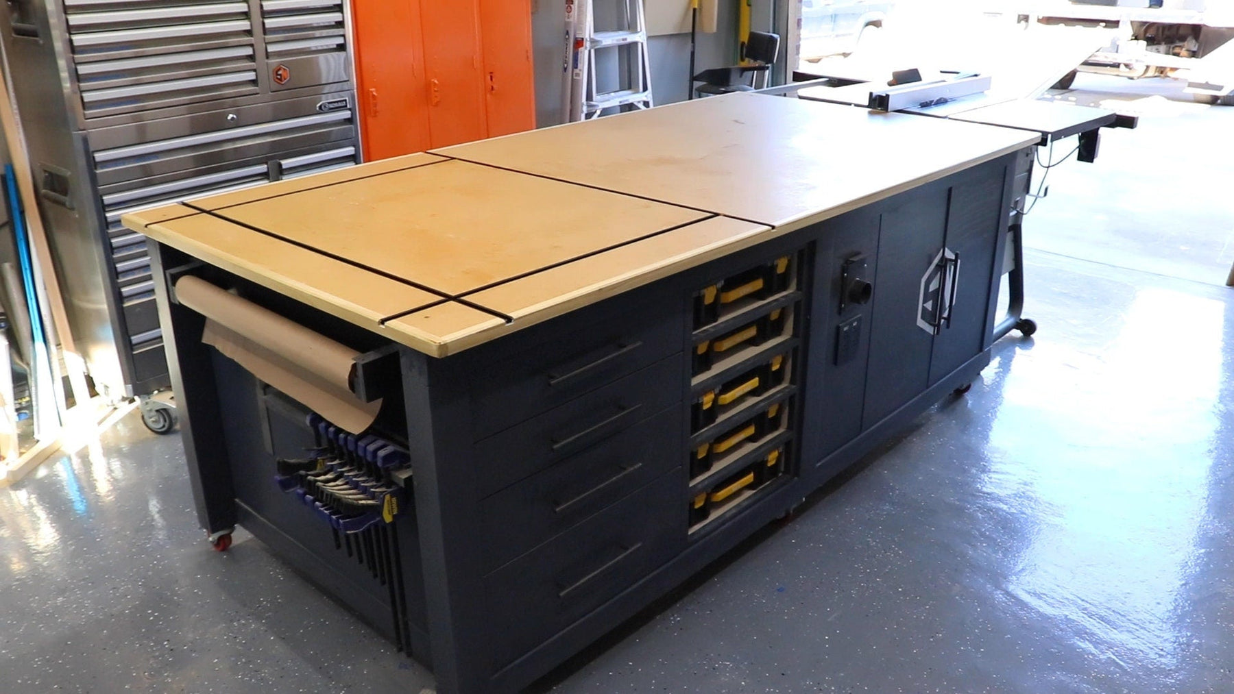 Machine Shop Working Table Shop Woodworking Bench Plans