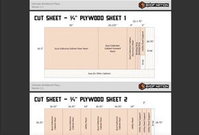 Ultimate Workbench Woodworking Plans - Digital Download - Shop Nation Store