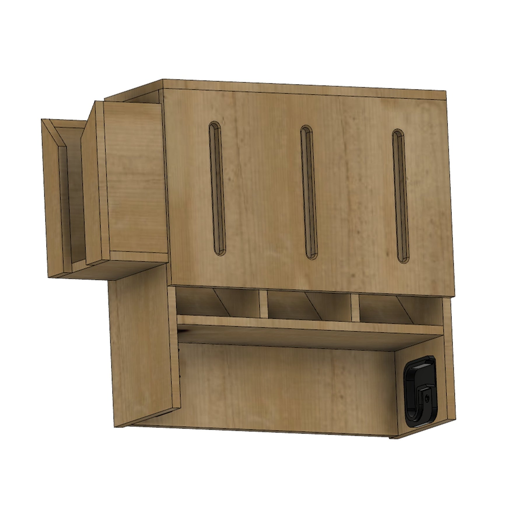Workshop Towel Cabinet Woodworking Plans - Digital Download - Shop Nation Store